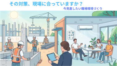 「熱中症対策をしているから大丈夫」ではない？今見直したい職場環境づくり